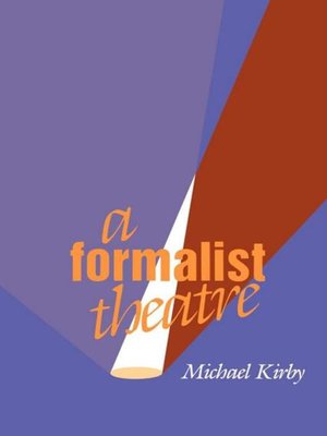 cover image of A Formalist Theatre